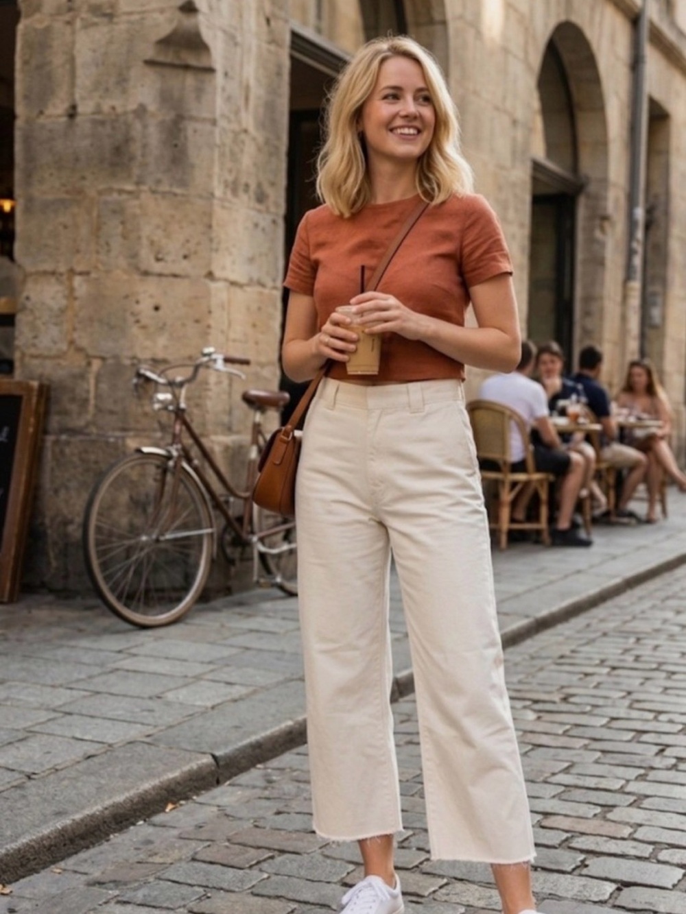 Dickies Off White Relaxed Worker Pant